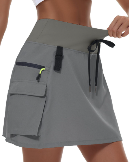 Pauline | Jupe-short active à poches