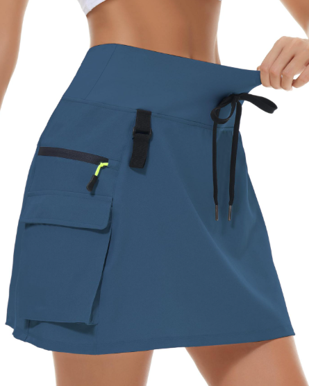 Pauline | Jupe-short active à poches