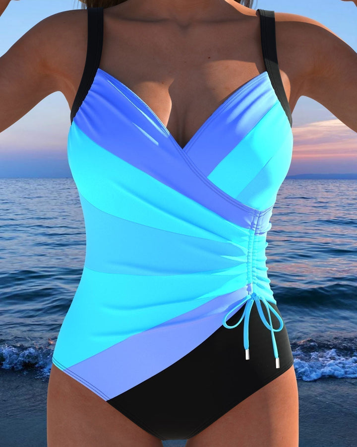 Apolline | Maillot de bain élégant à imprimé coloré