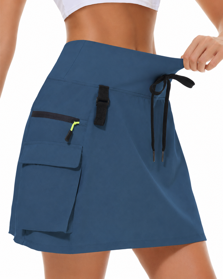 Pauline | Jupe-short active à poches