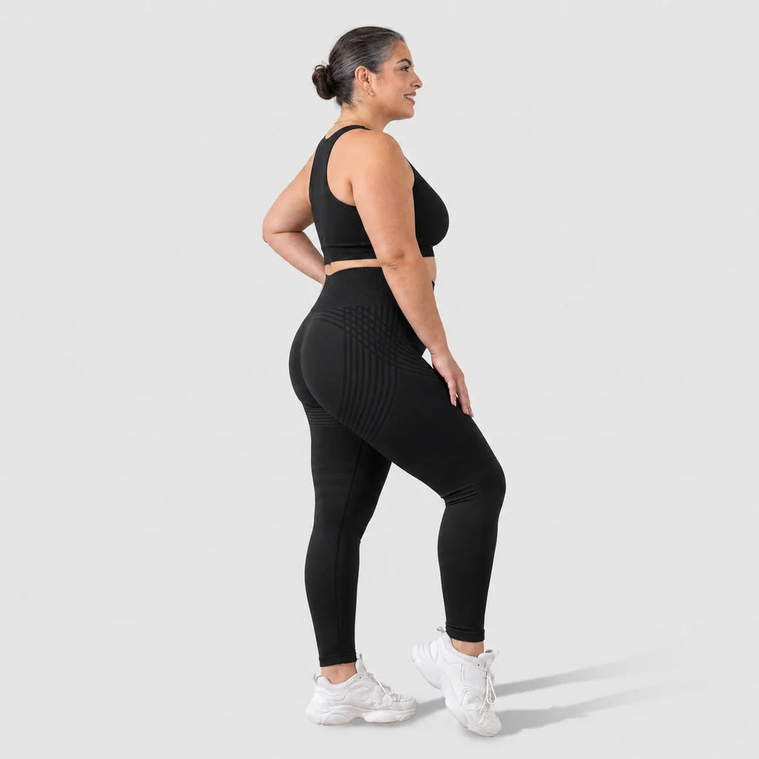 Laure | Legging sculptant à texture 3D