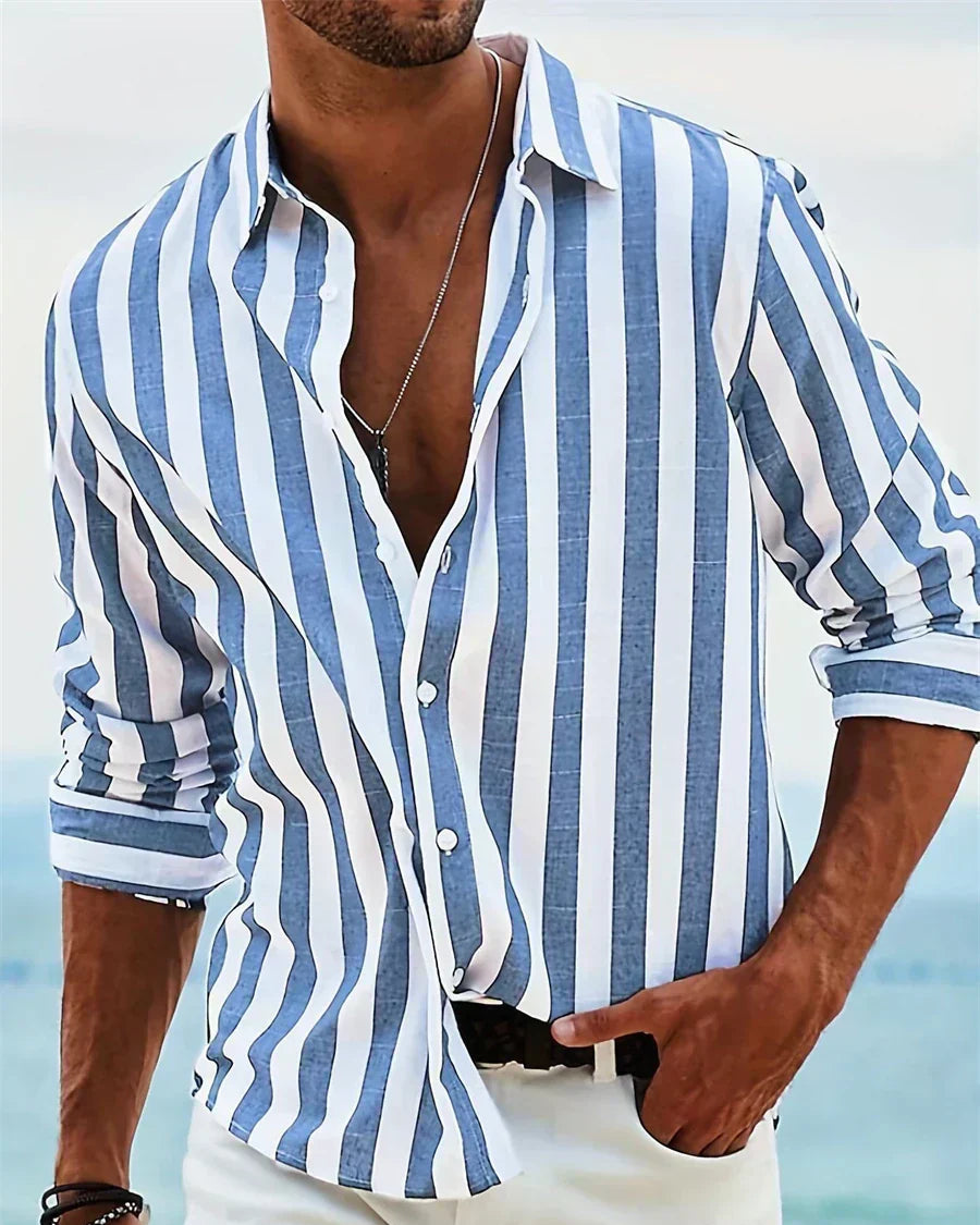 Abel | Chemise rayée légère