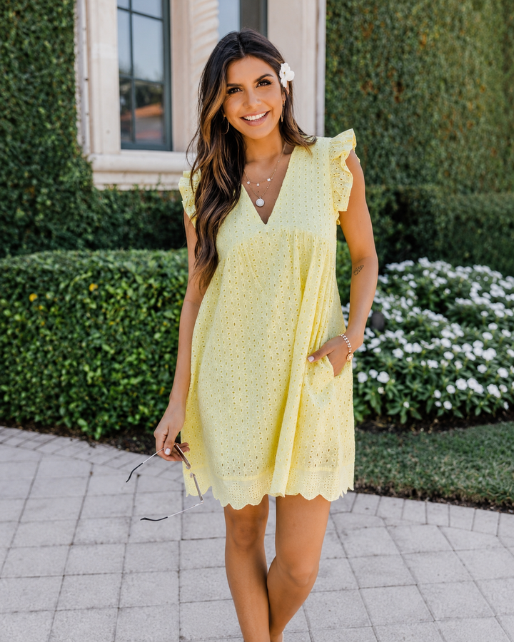 Amandine | Robe légère ajourée