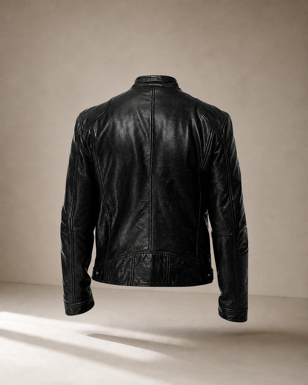 Amaury | Veste en cuir structurée
