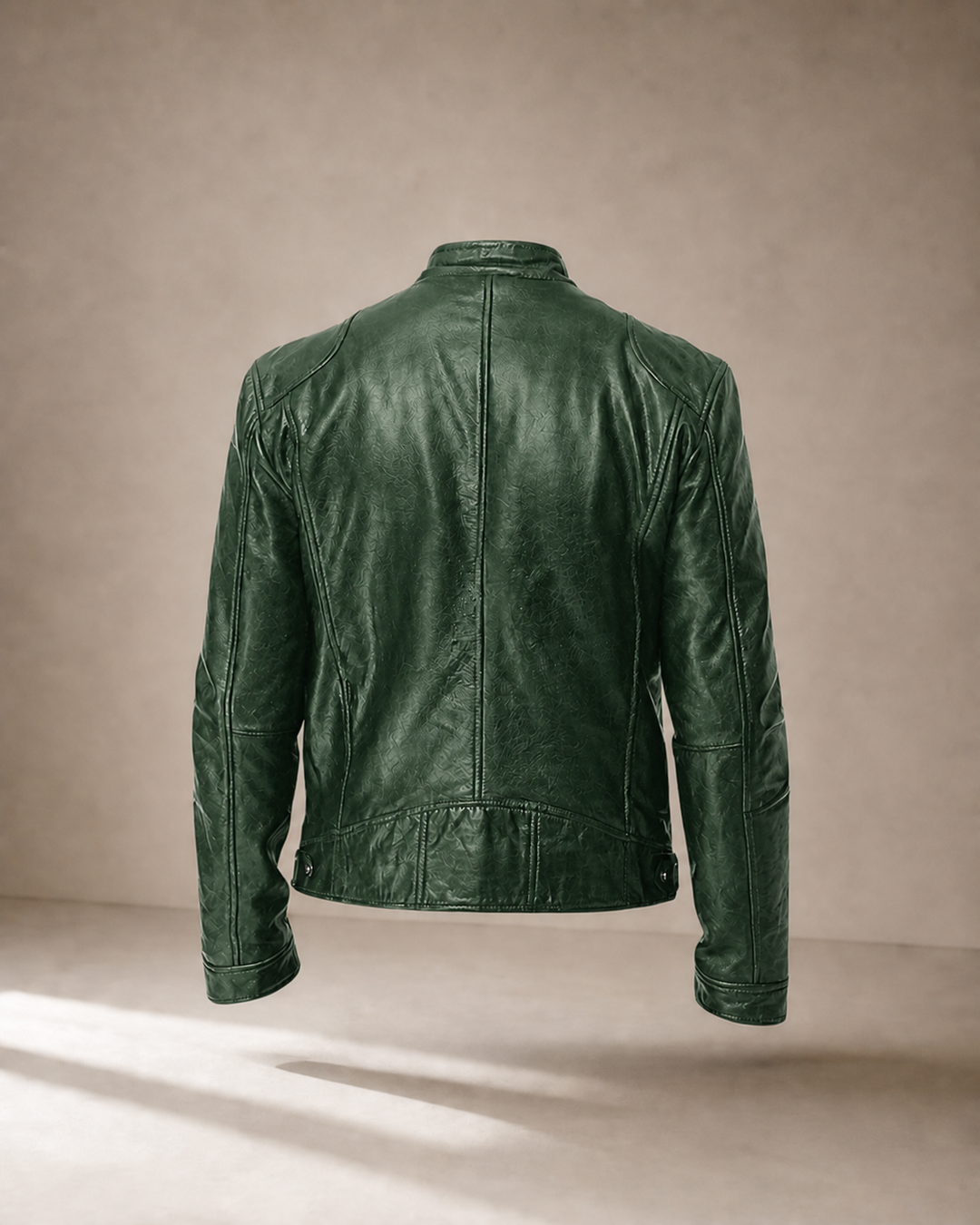 Amaury | Veste en cuir structurée