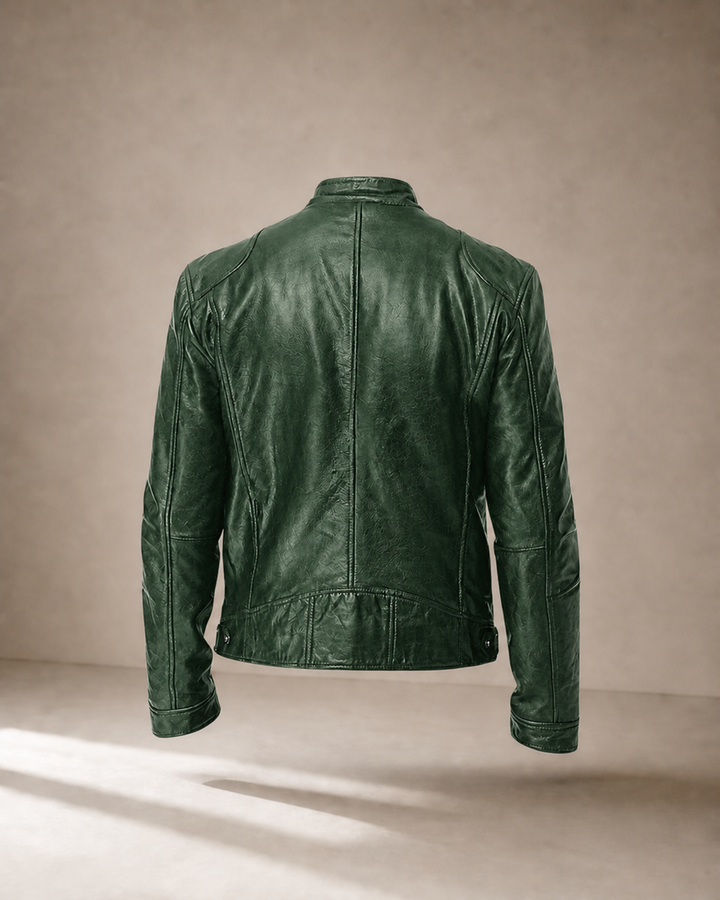 Amaury | Veste en cuir structurée