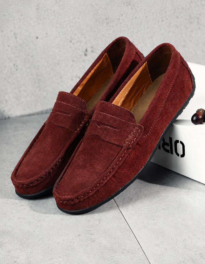 Aurélien | Mocassins en daim Hudson