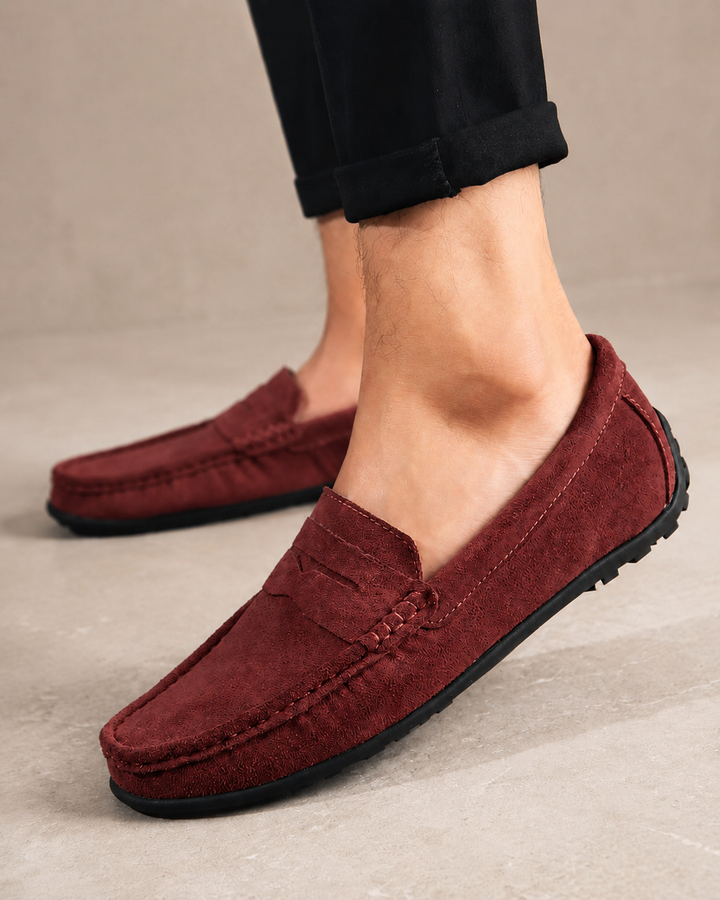 Aurélien | Mocassins en daim Hudson