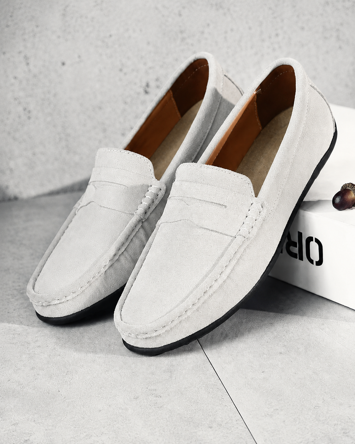 Aurélien | Mocassins en daim Hudson