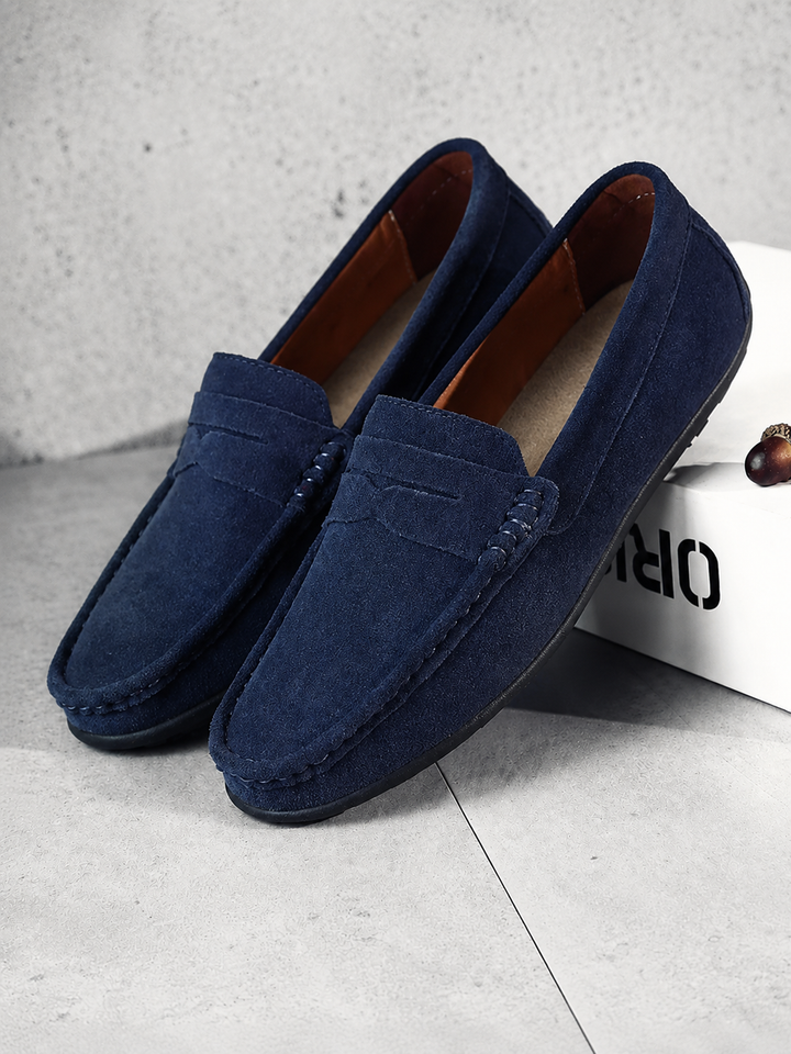 Aurélien | Mocassins en daim Hudson