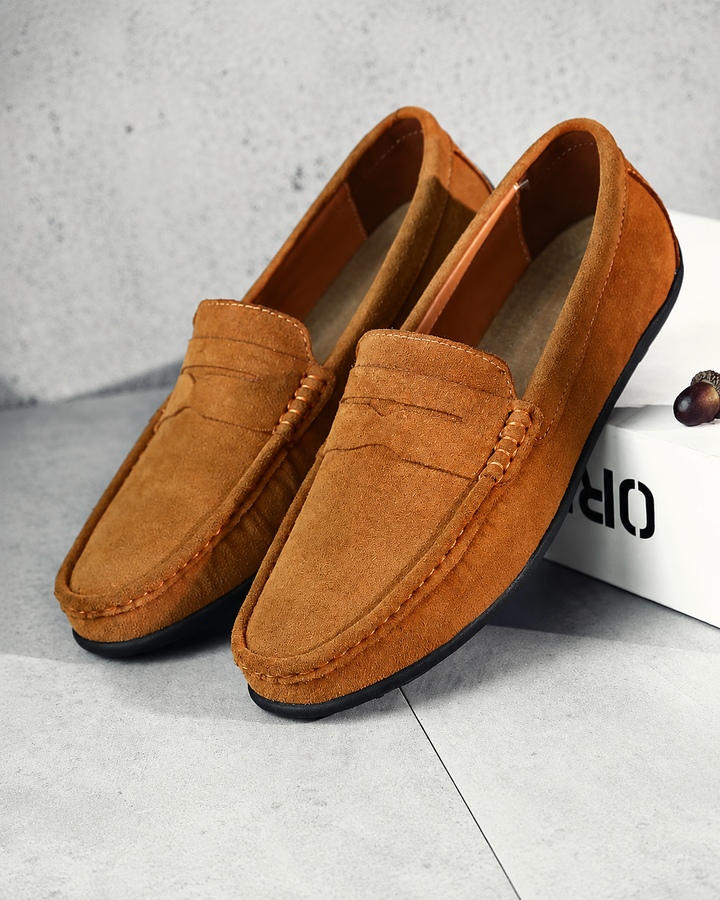 Aurélien | Mocassins en daim Hudson