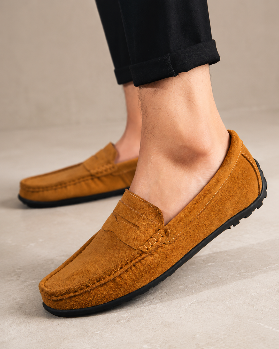 Aurélien | Mocassins en daim Hudson