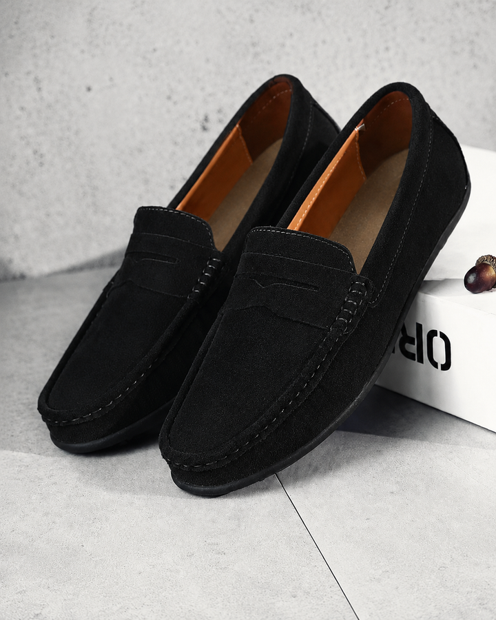 Aurélien | Mocassins en daim Hudson