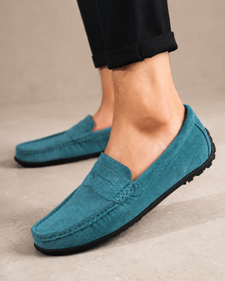 Aurélien | Mocassins en daim Hudson