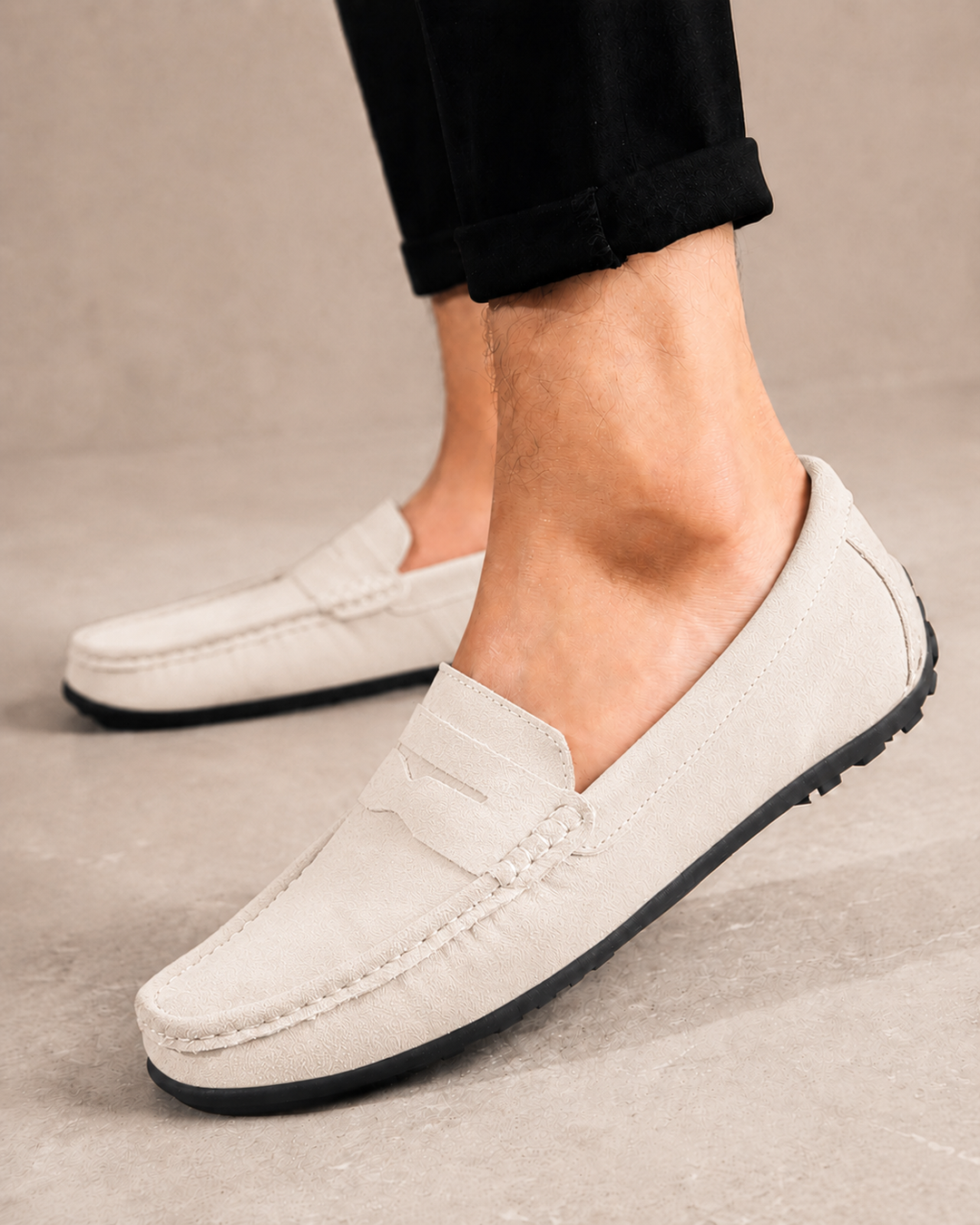 Aurélien | Mocassins en daim Hudson