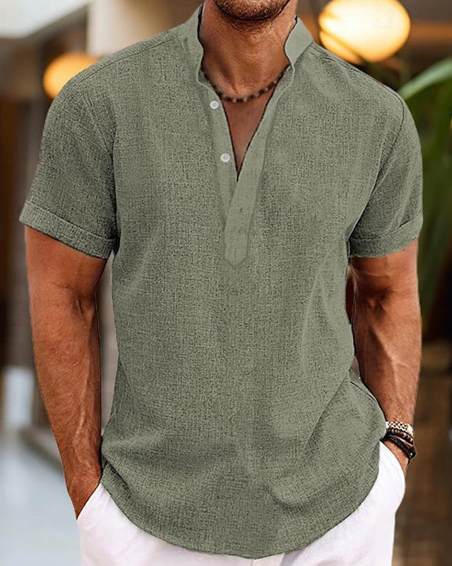 Casimir | Chemise légère en coton et lin