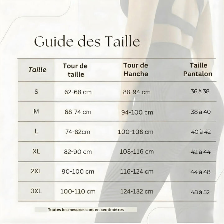 Laure | Legging sculptant à texture 3D