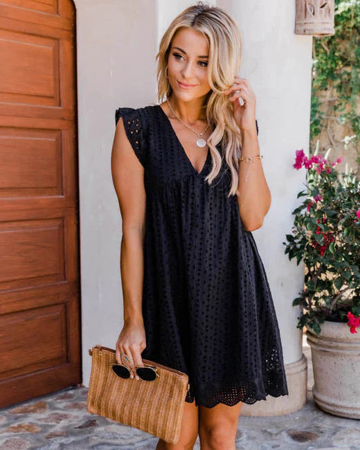 Amandine | Robe légère à short intégré