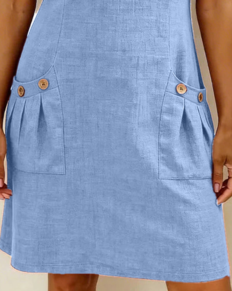 Océane | Robe légère à poches