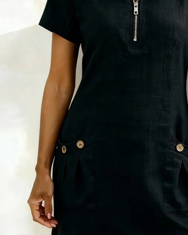 Océane | Robe légère à poches