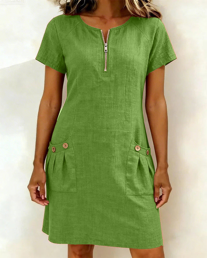 Océane | Robe légère à poches