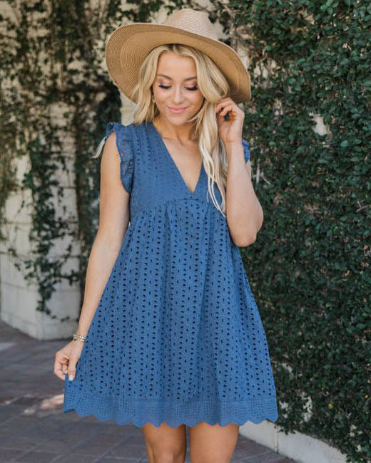 Amandine | Robe légère à short intégré