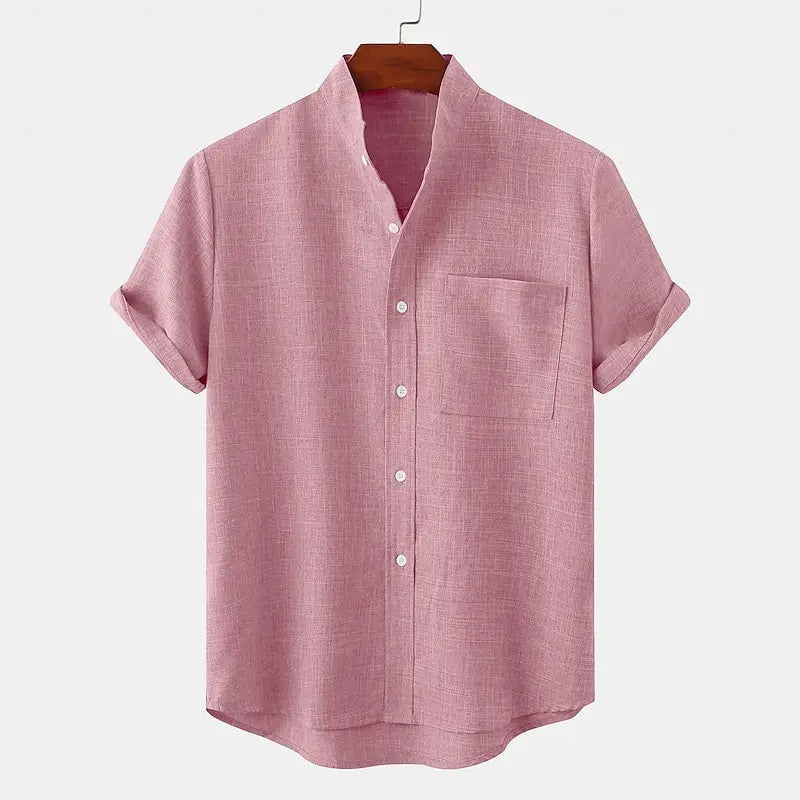 Alban | Chemise légère à col officier