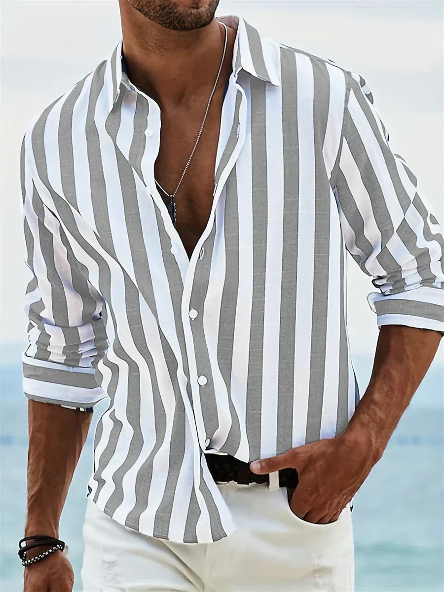 Abel | Chemise rayée légère