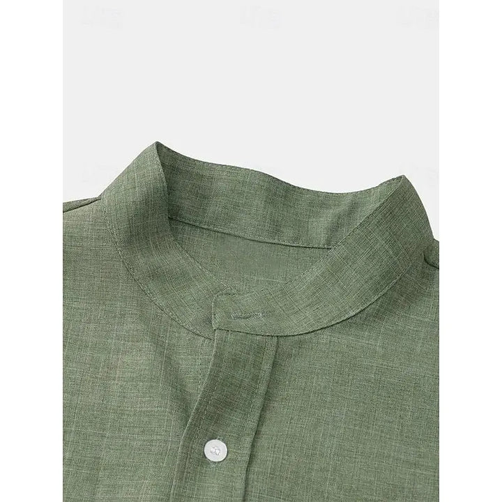 Alban | Chemise légère à col officier