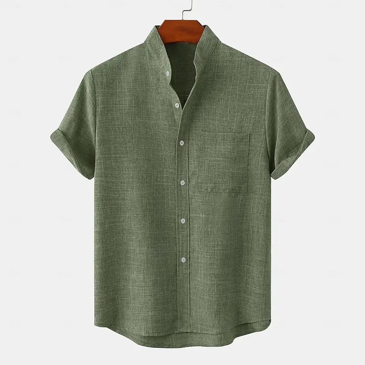 Alban | Chemise légère à col officier