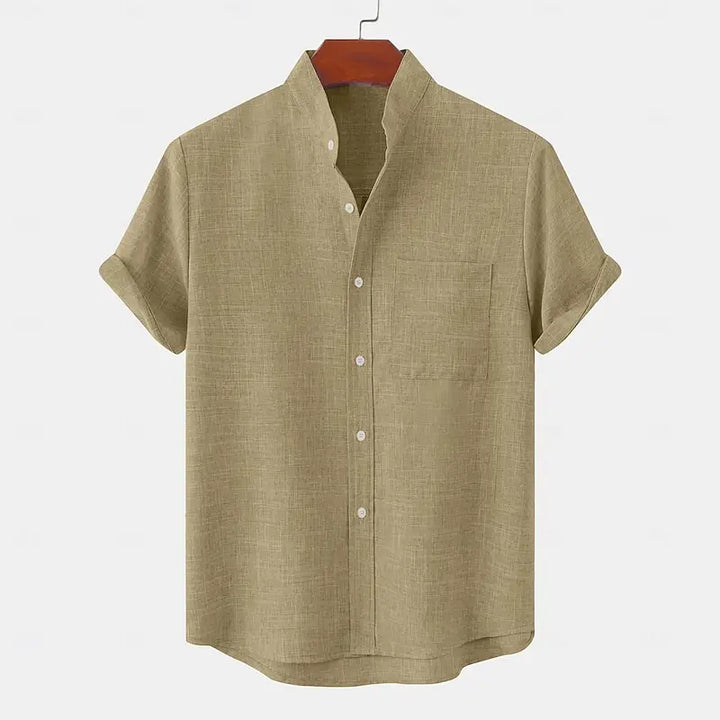 Alban | Chemise légère à col officier