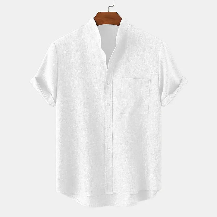 Alban | Chemise légère à col officier
