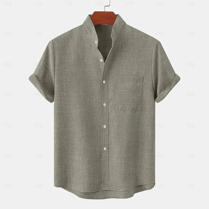 Alban | Chemise légère à col officier