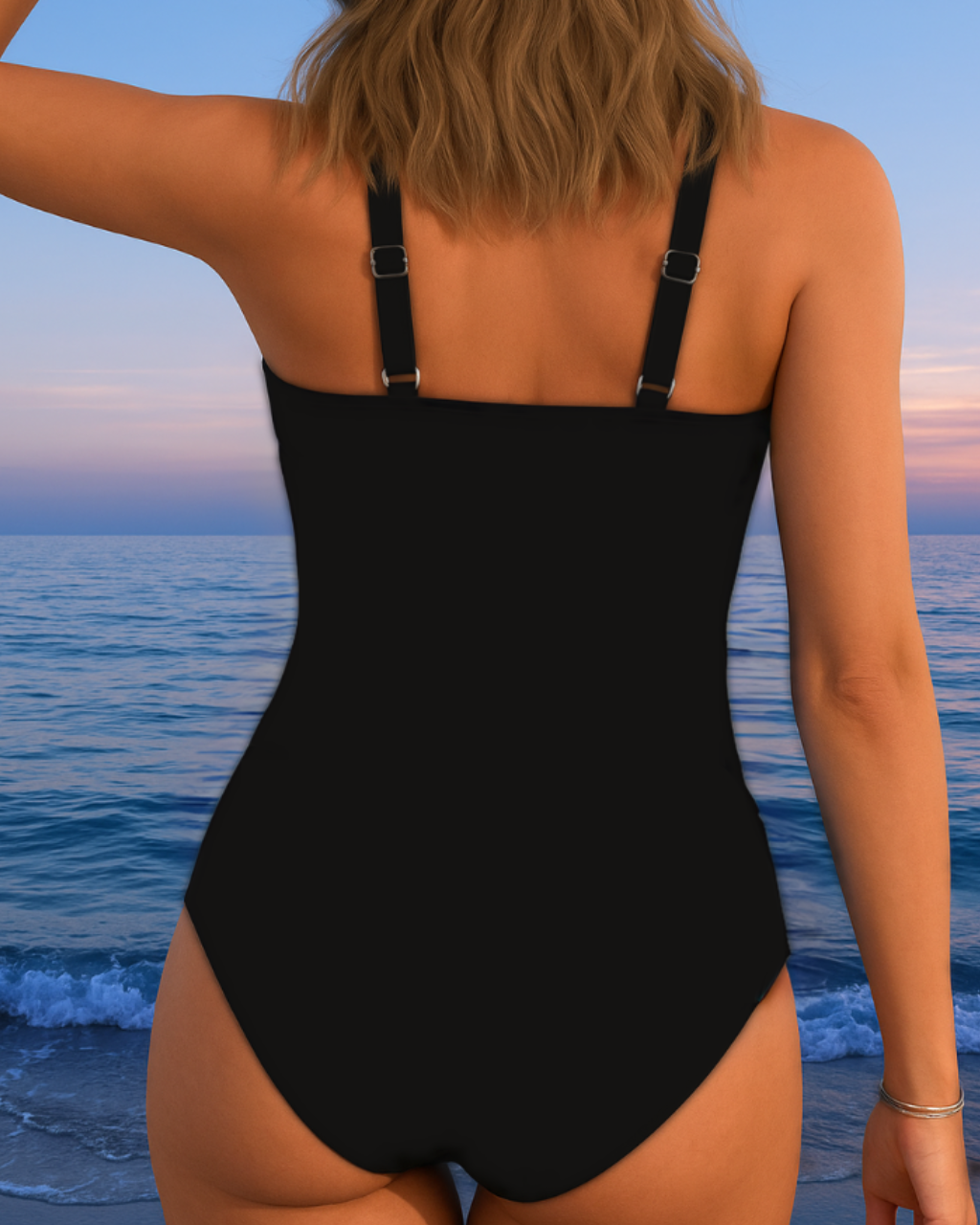 Apolline | Maillot de bain élégant à imprimé coloré