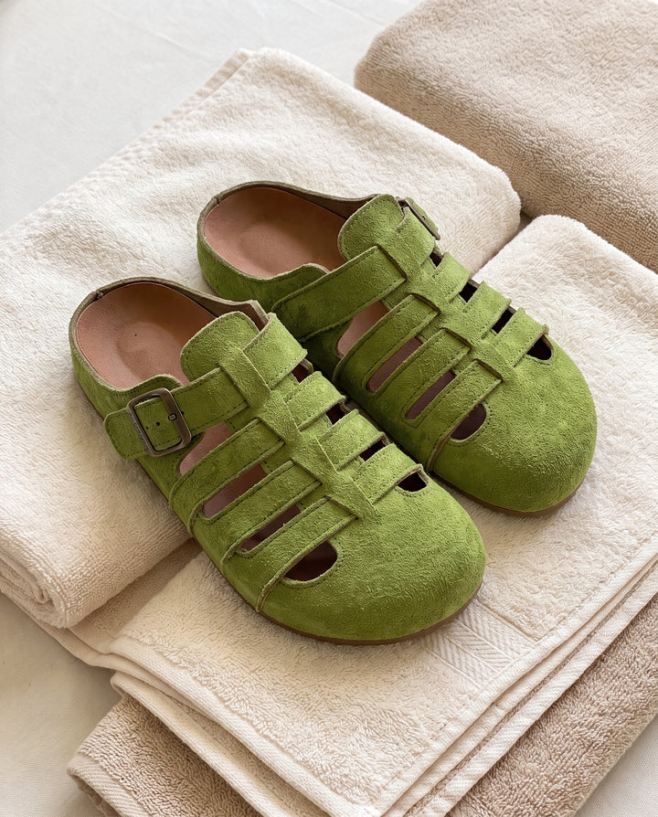Colette | Mules ajourées à boucle